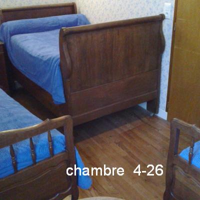 chambre 4-26  3 personnes